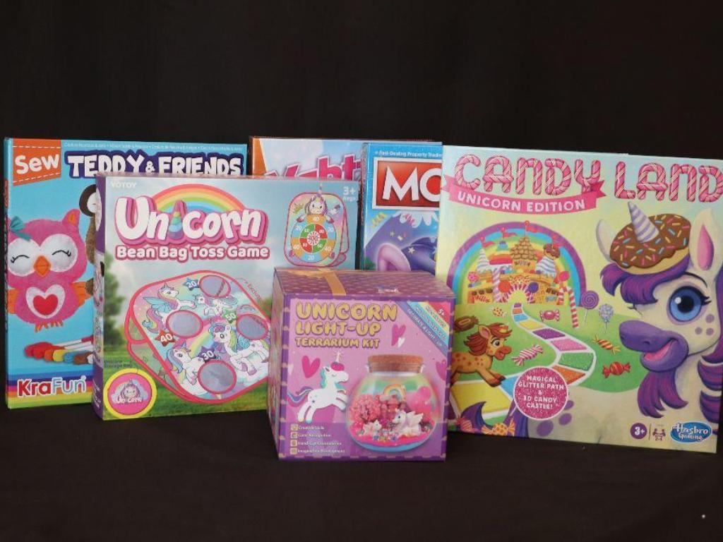 Girl's Games and Crafts Gift Basket