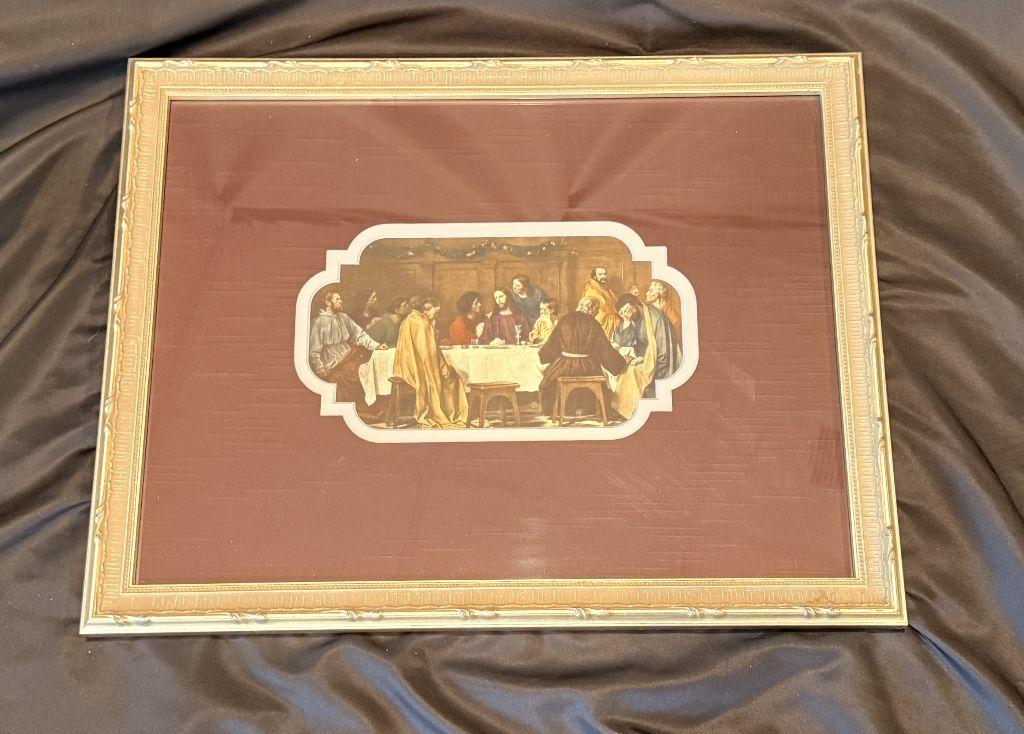 The Last Supper Framed Print