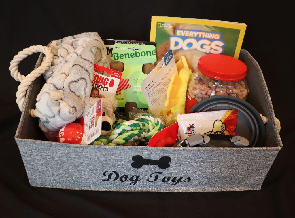 Mighty Dog Roofing Dog Lovers Gift Basket