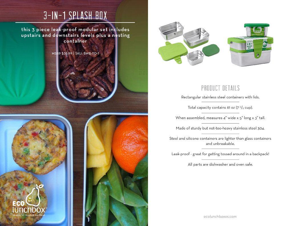 3-in-1 Splash Lunchbox