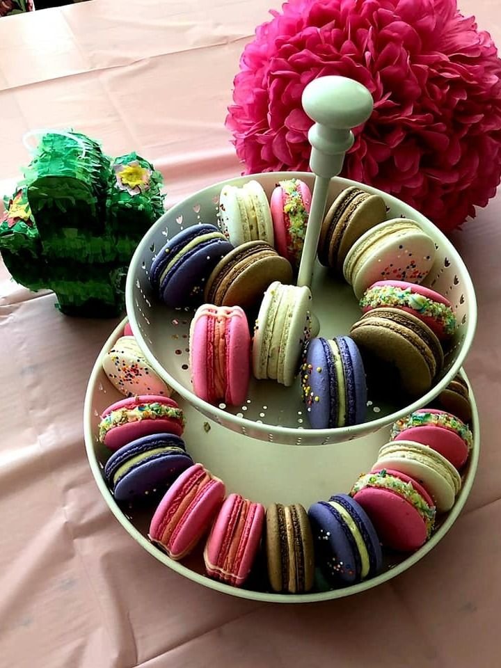 Gift Basket from Voila! Macarons