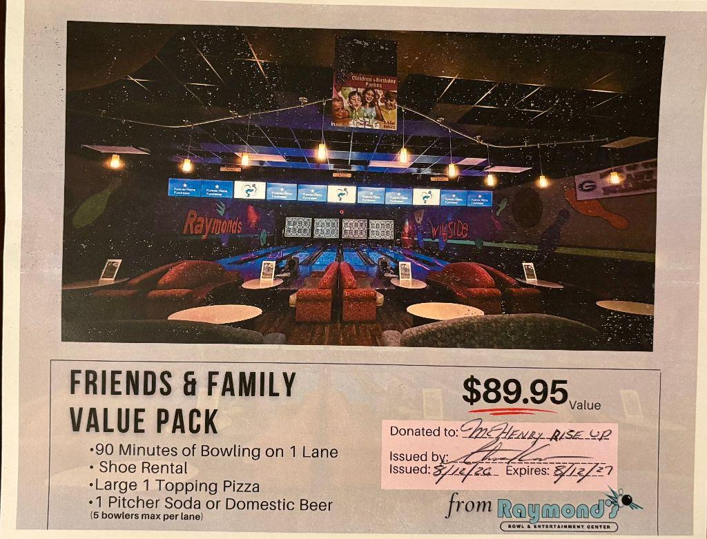 Bowling & Dinner