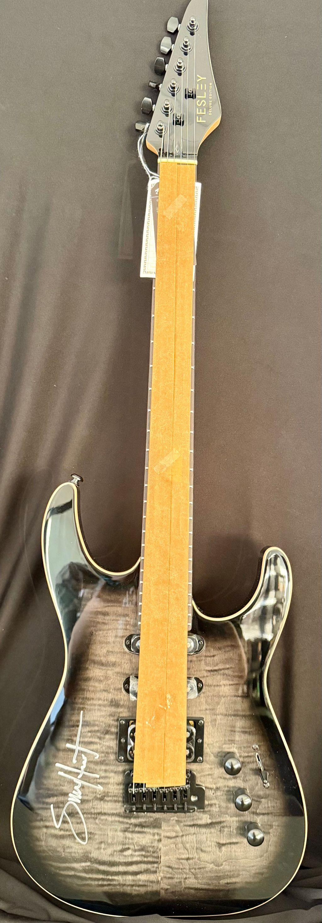 Sam Hunt Autographed Fesley Electric Guitar