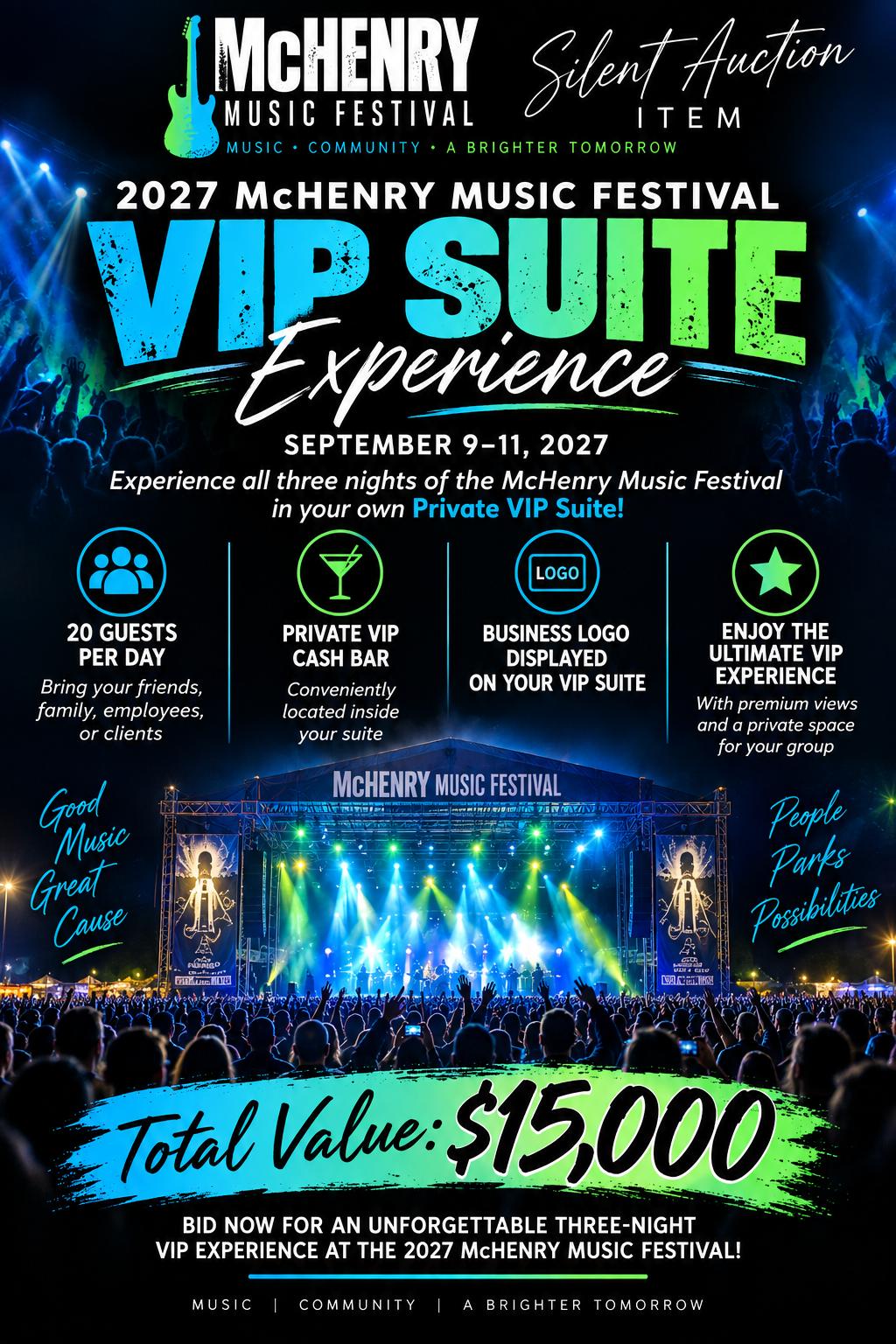 2027 VIP SUITE EXPERIENCE
