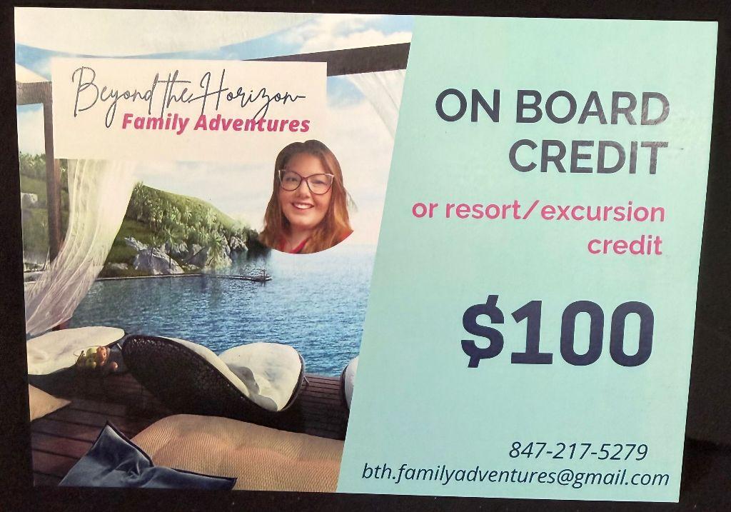 $100 Travel credit