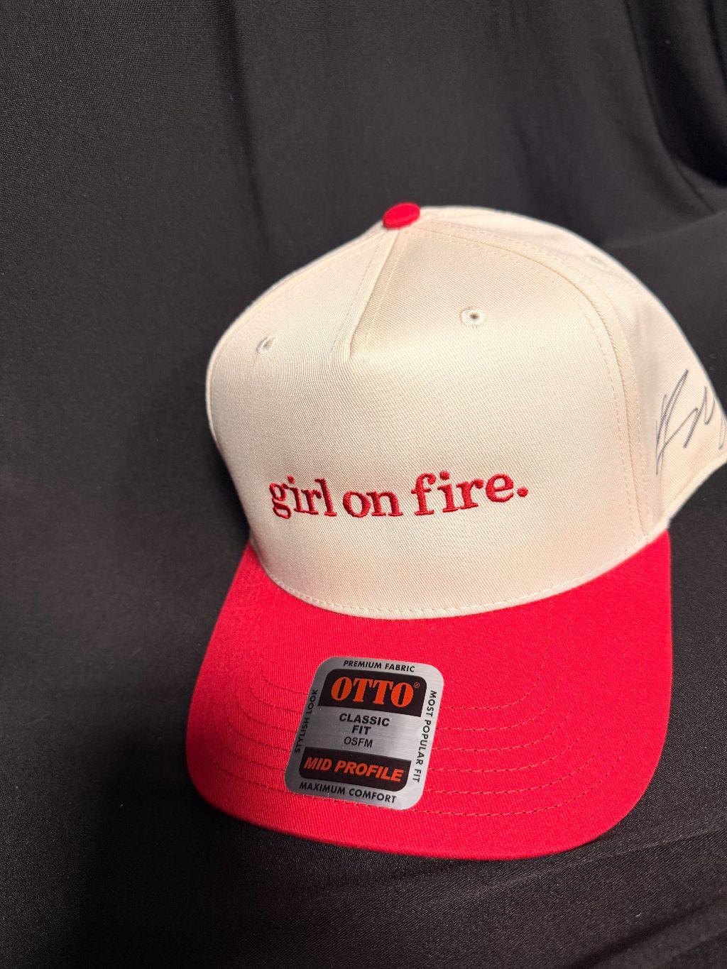 Kameron Marlow autographed hat