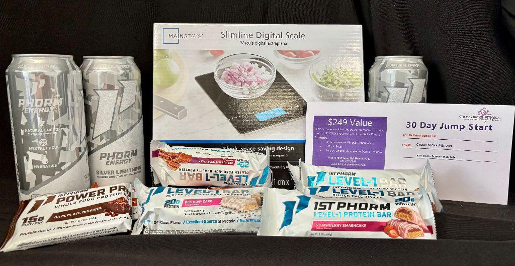 30 day fitness program & goodies