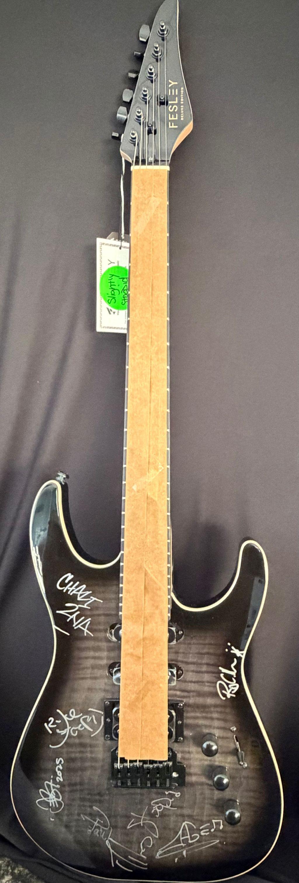 Slighty Stoopid Black/Silver Electric Guitar