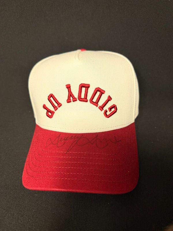 Avery Anna Autographed hat