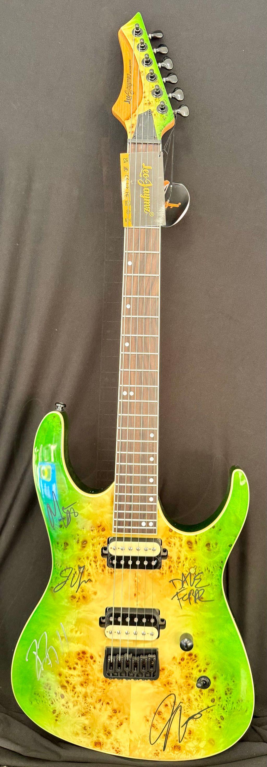 Dirty Heads Autographed  Leo Jaymz Electric Guitar