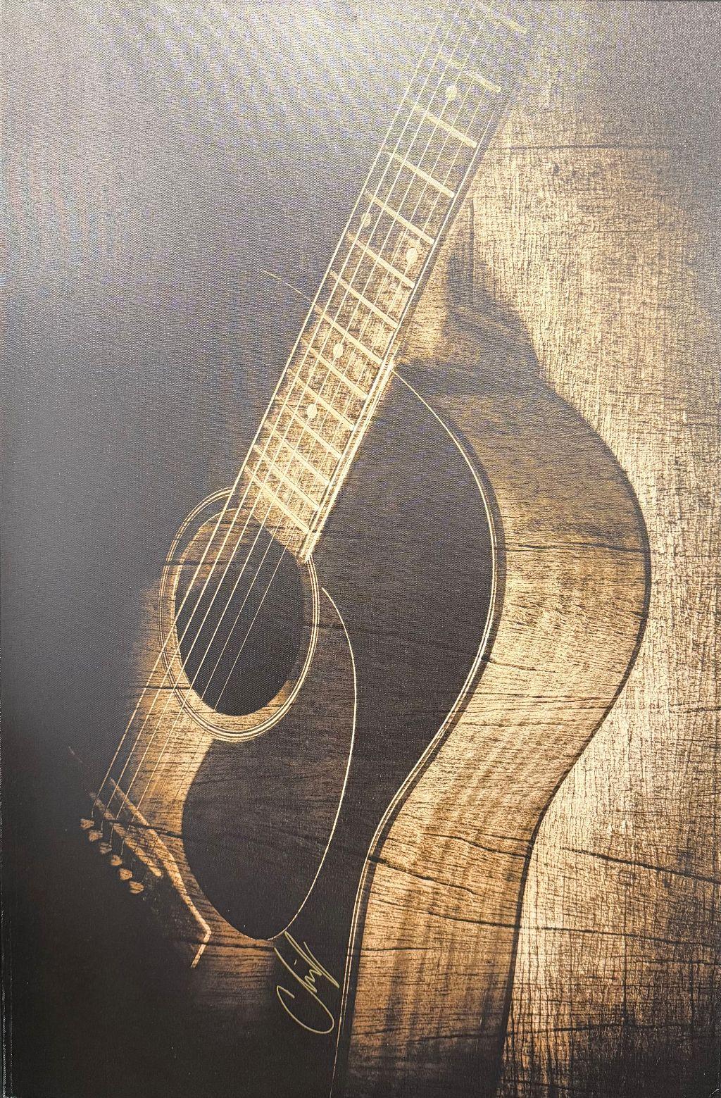 Chris Janson Signed Canvas