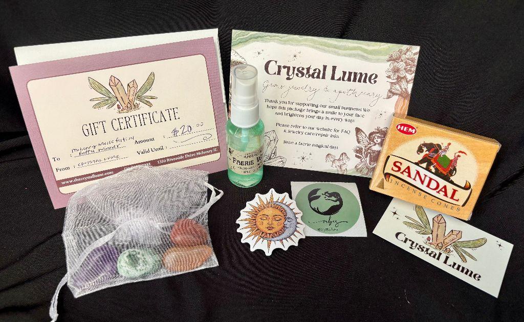 Crystal Lume Set