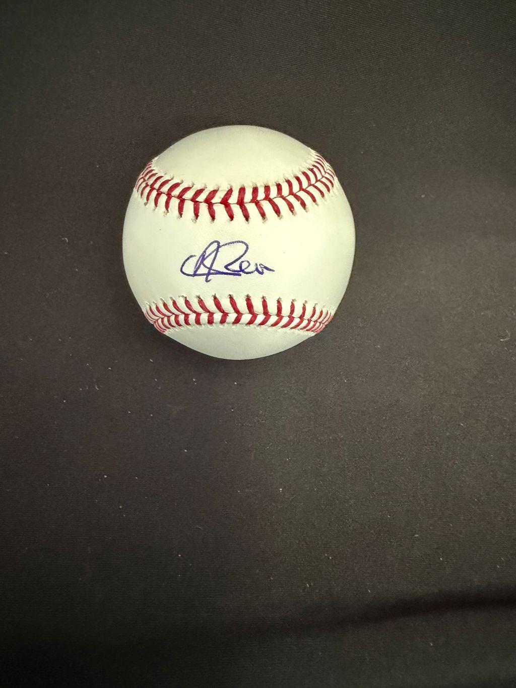 White Sox Andrew Benintendi autographed baseball