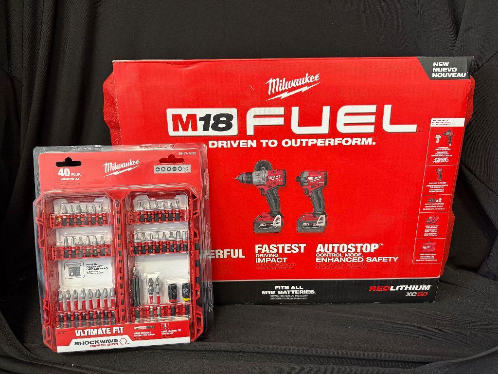 Milwaukee impact set & Bit set