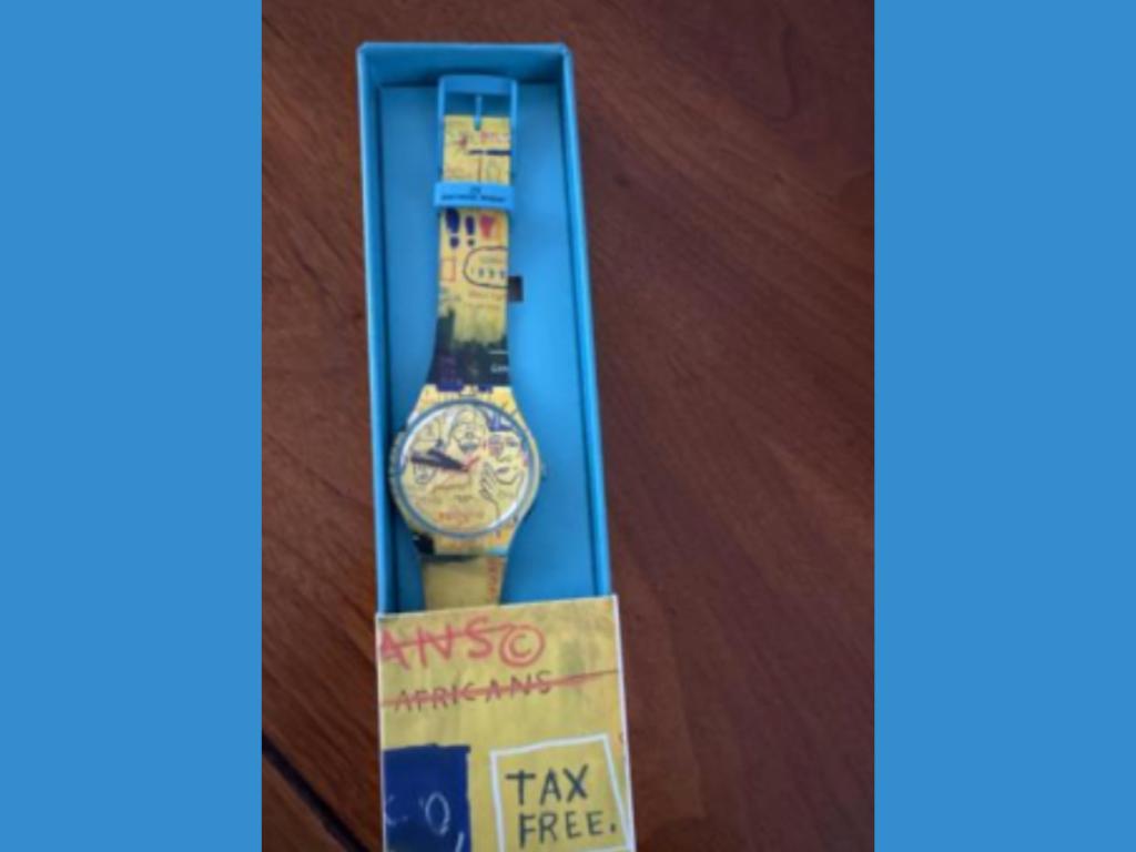 Super Cool Swatch: ''Basquiat'' in Original Box