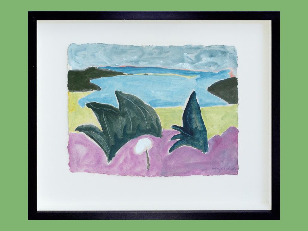 REDUCED!!! ''Pogerola,'' 2020: Framed Acrylic Painti...