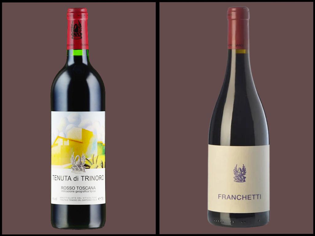 2013 Tenuta di Trinoro & 2013 Passopisciaro Fran...