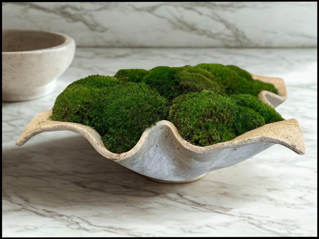 Vintage Handkerchief Planter