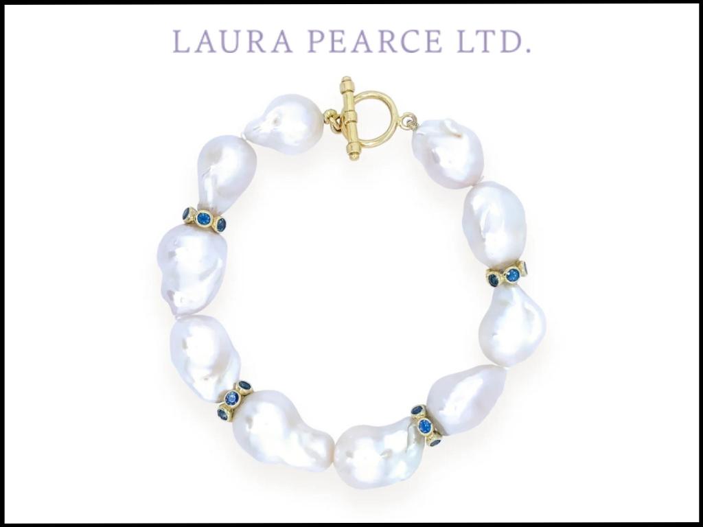 Baroque Pearl Bracelet from Laura Pearce Ltd.