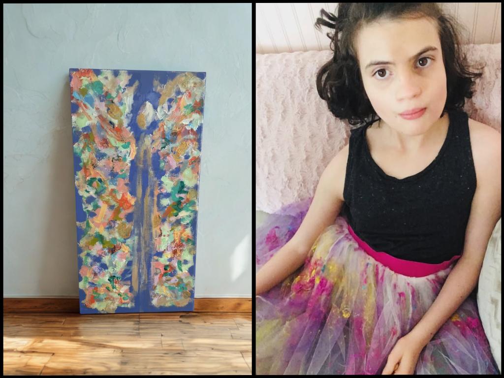 'Abstract Butterfly' by Mae Wyatt