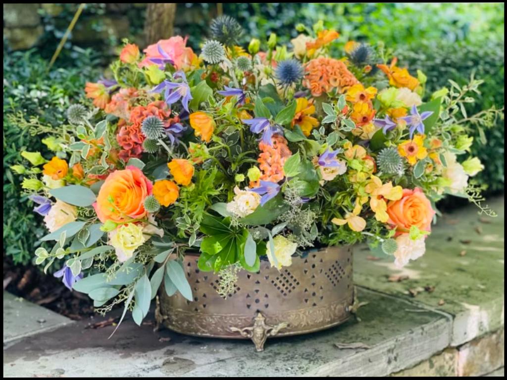 Seasonal Centerpiece from East Pine Designs