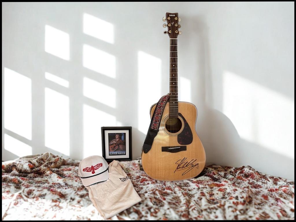 Guitar Signed by Slater Nalley
