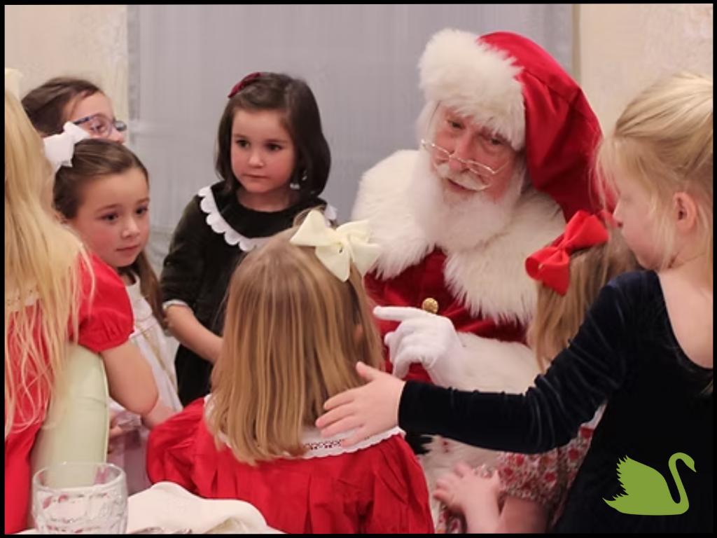 6 Tickets to Holiday Tea with Santa at The Swan Coac...