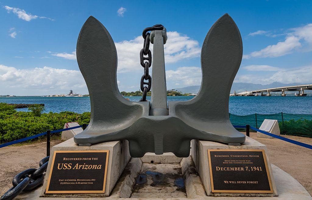 USS Arizona Memorial Flag