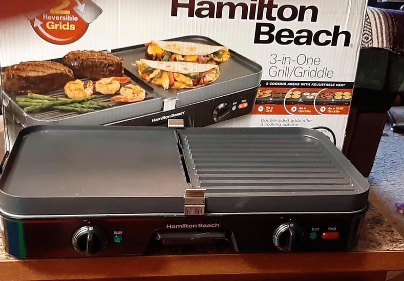 Hamilton Beach 3-in-1 Grill/Griddle