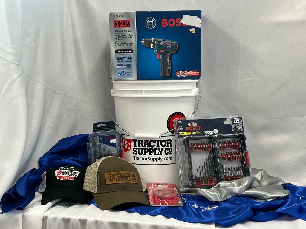 Tractor Supply Gift Bucket!