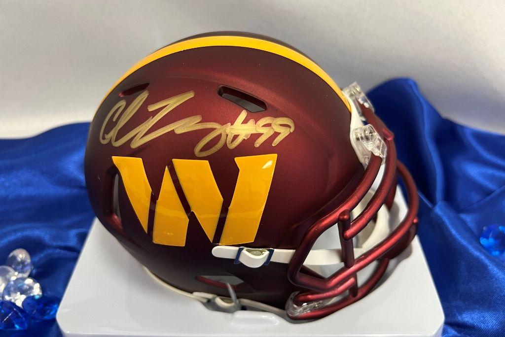 Washington Commanders Autographed Mini Helmet