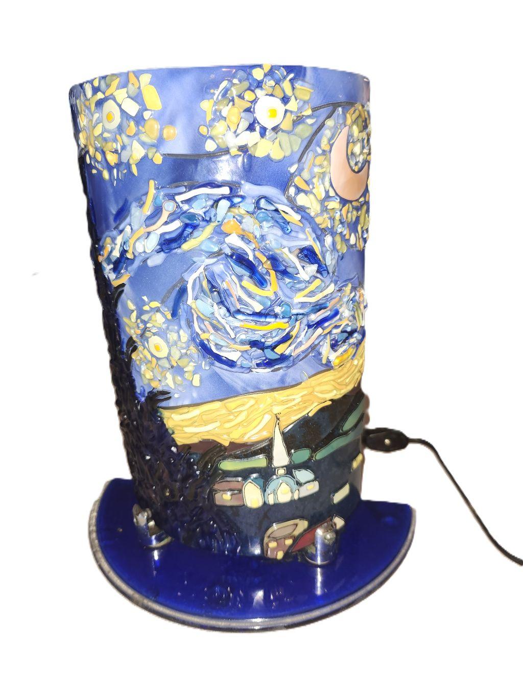 Stained Glass Lamp -donated by Bob Kersh
