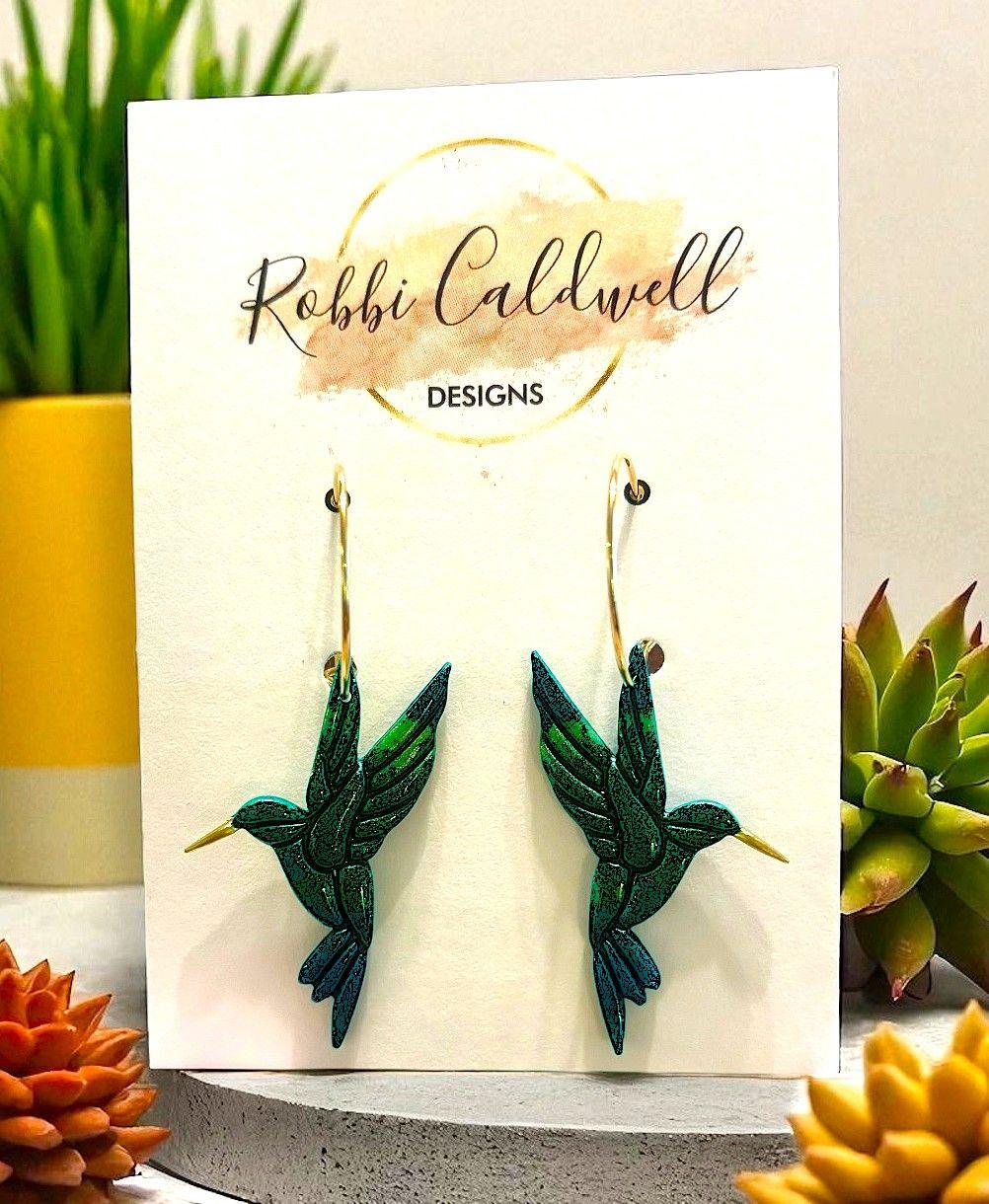 Robbi Caldwell Designs- Hummingbird  Earrings