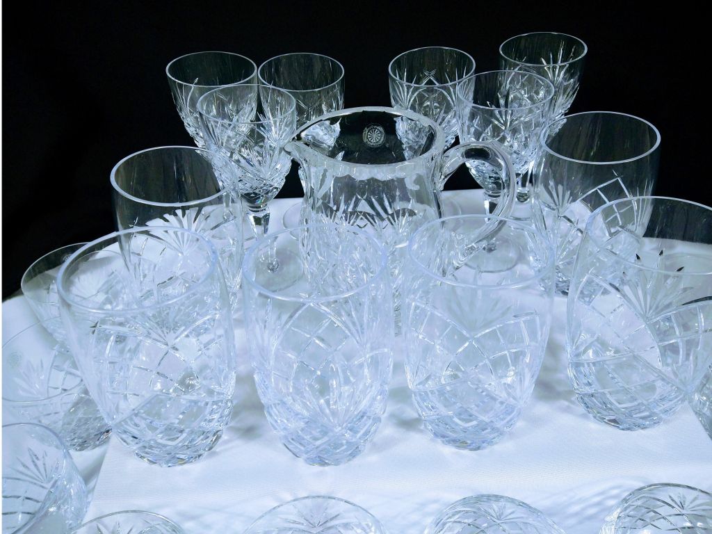 Galaway of Ireland Crystal Drinkware Set