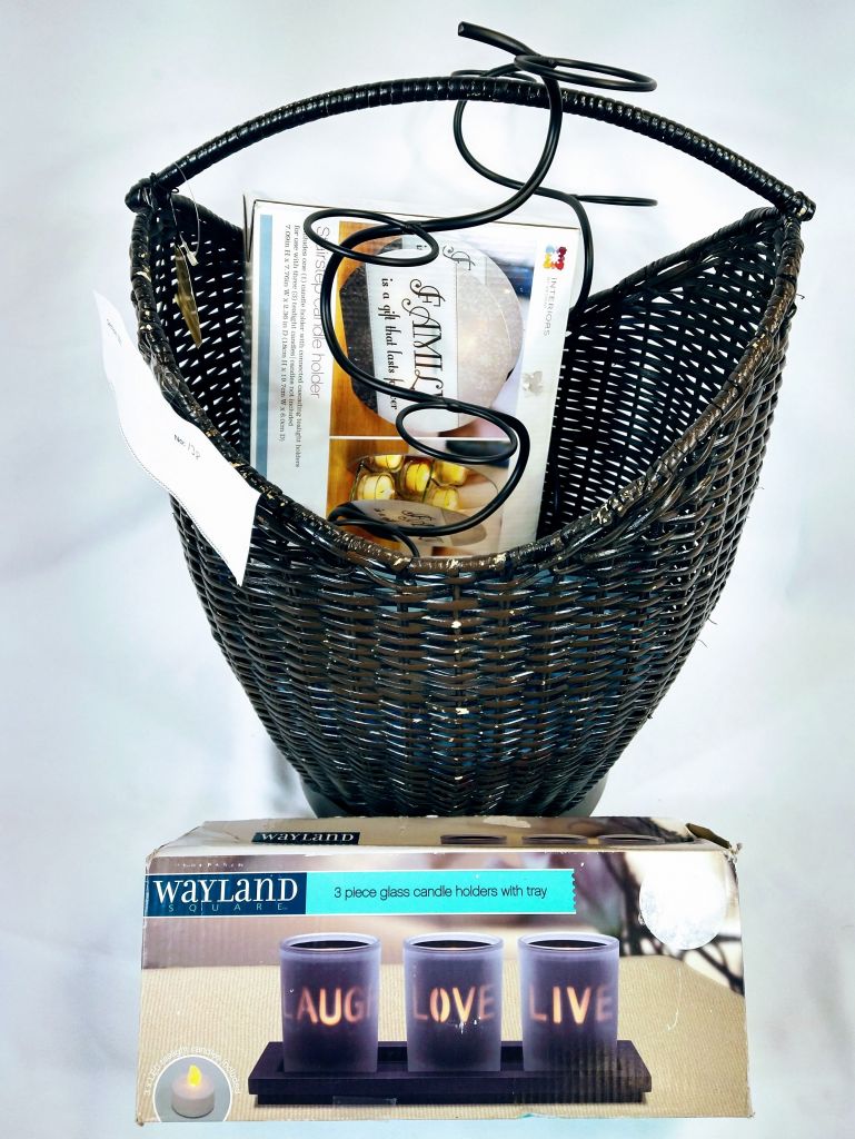 Family Candle Basket
