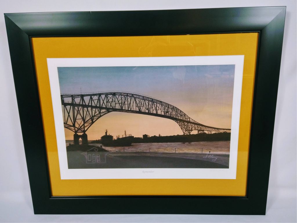 J. Clary Framed-Signed-Numbered Print ''Remember''