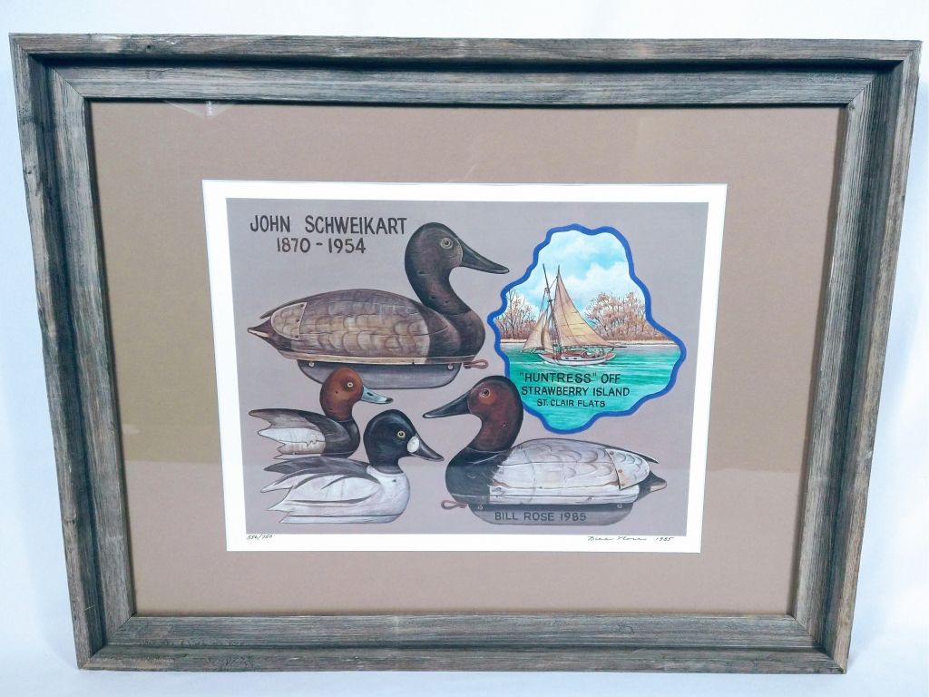 Huntress off Strawberry Island Framed-Signed-Numbered Print