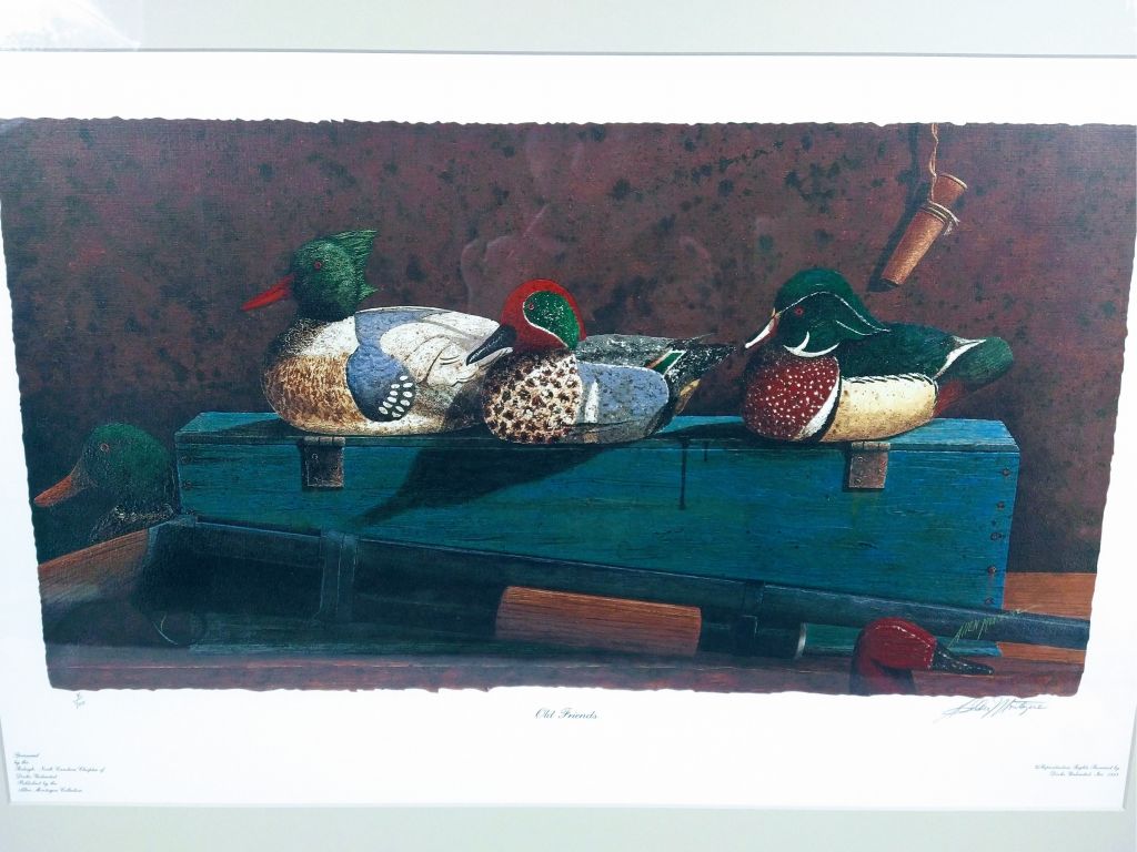 Ducks Unlimited Framed Signed/Numbered Print 