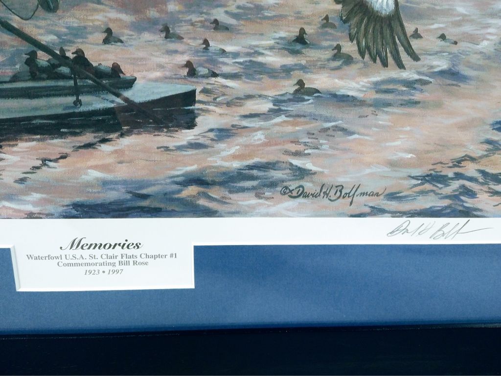 Framed Signed-Numbered Print 