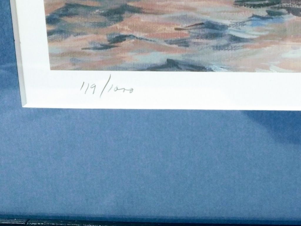 Framed Signed-Numbered Print 