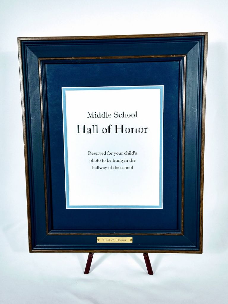 Hall of Honor 5th-8th Grade