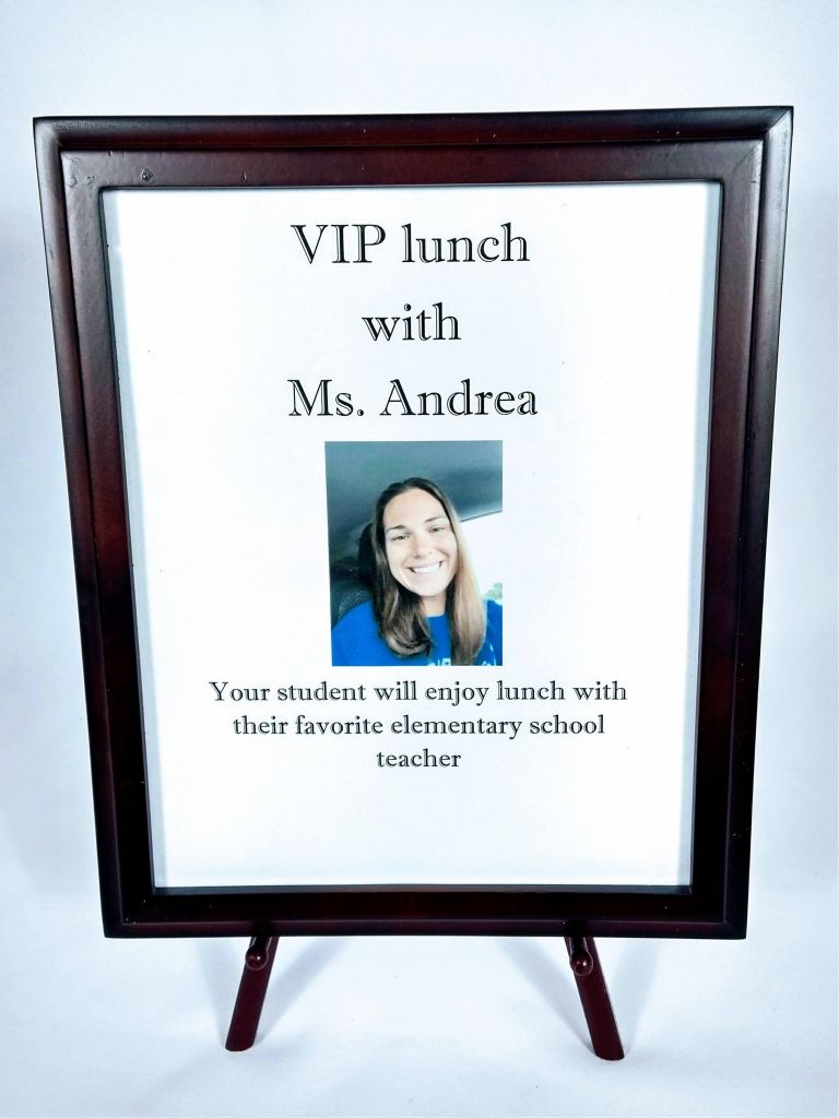 Lunch with Ms. Andrea
