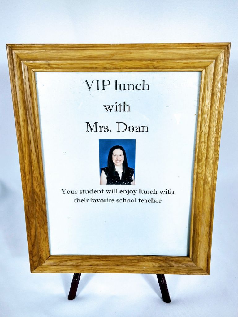Lunch with Mrs. Doan