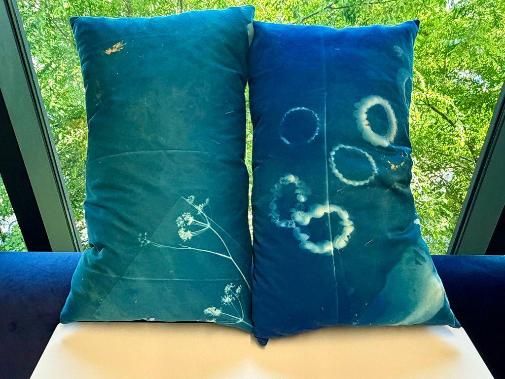 First Exposures 2025/2026 - Cyanotype Pillows (Lumba...