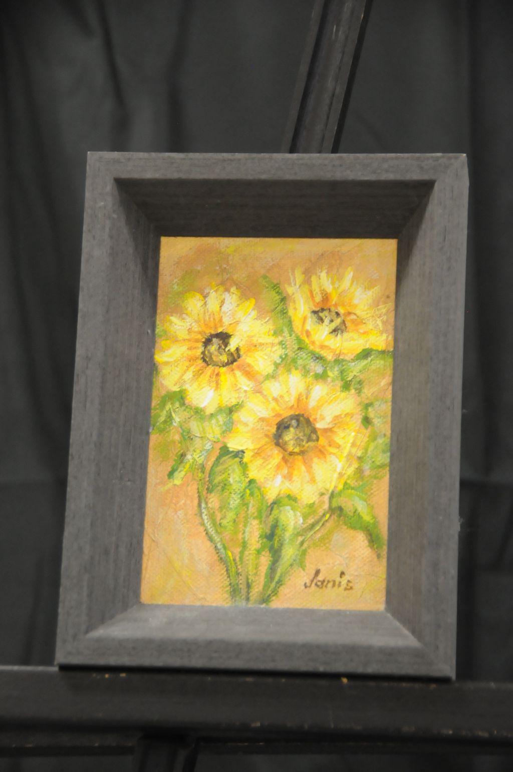 Janis Wallis ''Sunflowers''