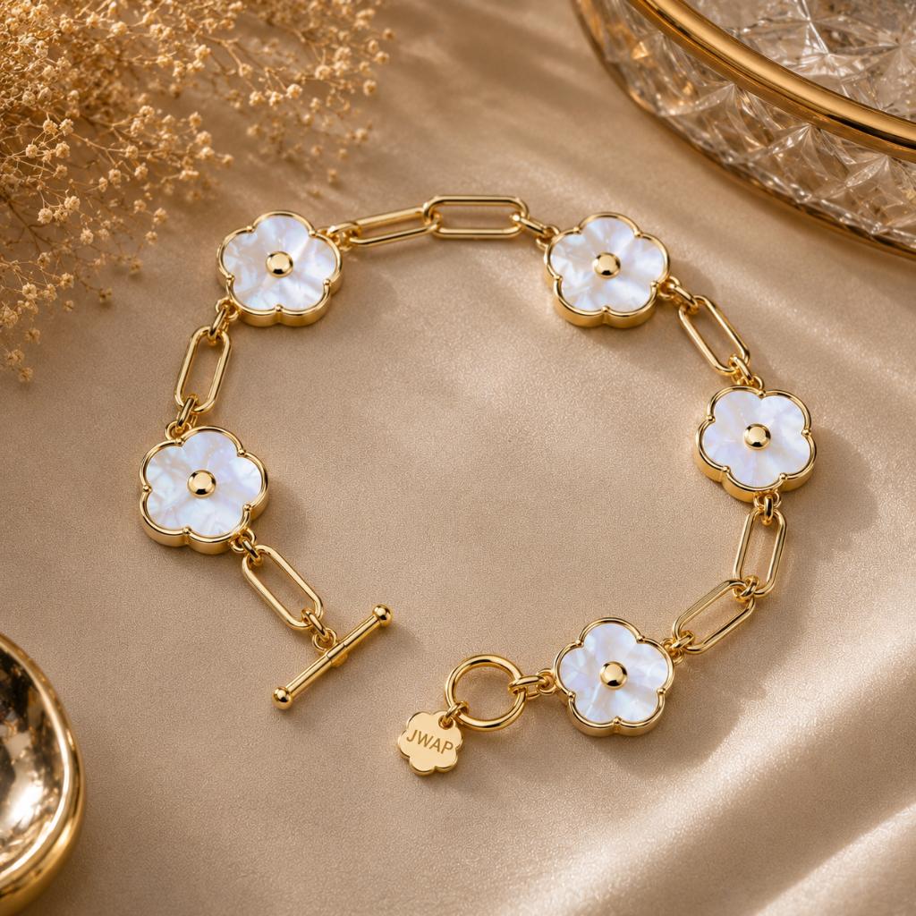 Elegant Mother-of-Pearl Bracelet