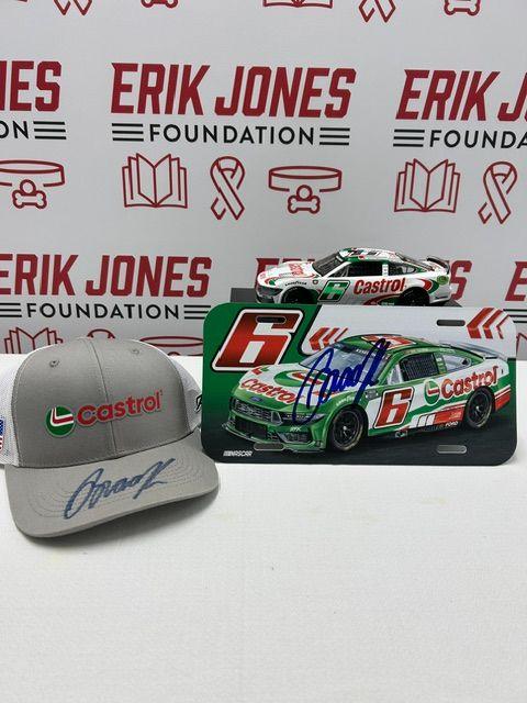 Autographed Brad Keselowski Memorabilia Set