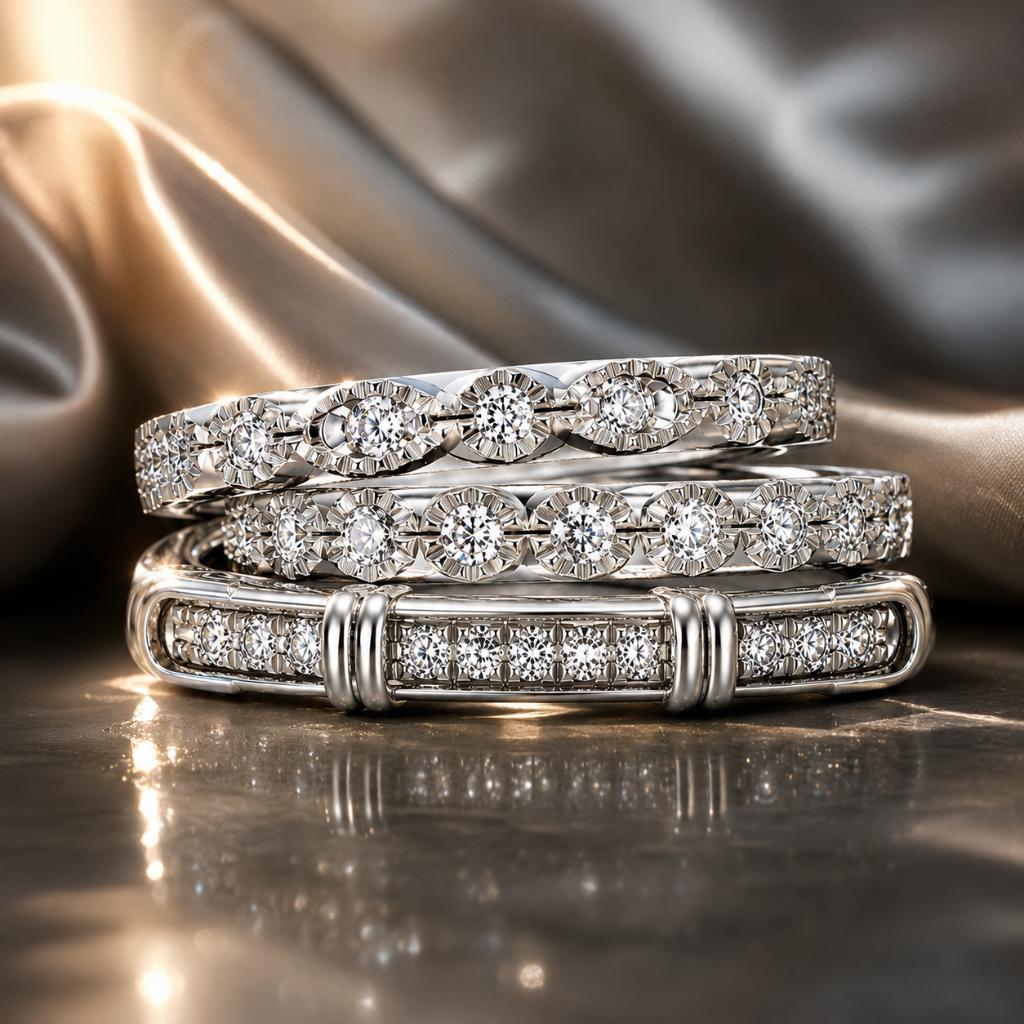 Solara Stacking RIngs - Size 7