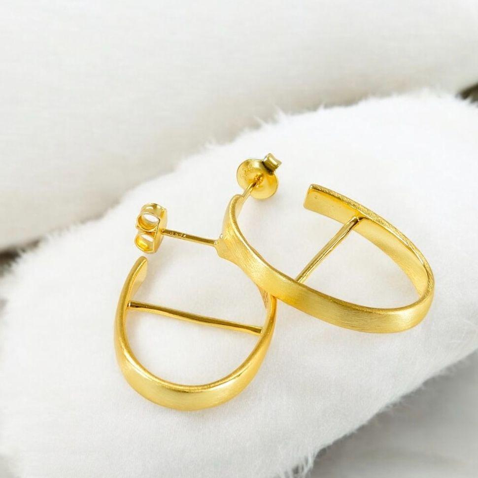 Synergy Earrings in Yellow Gold