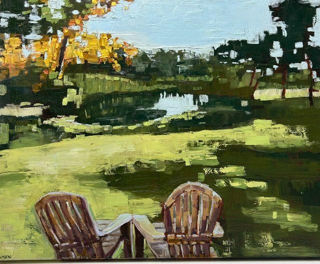 Original Oil Painting by Kellyn Planteen